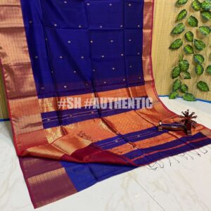 Maheshwari Jakat Rich Pallu Saree