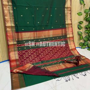 Maheshwari Jakat Zaal Pallu Saree