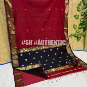 Maheshwari LOTUS PALLU Saree