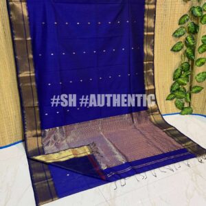 Maheshwari Mukhda Jakat Pallu Saree