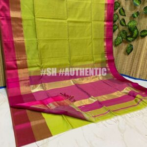 Maheshwari Sirin Karwat Border Saree