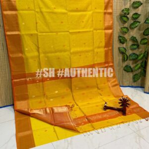 Maheshwari Tissue Jari Chex Buti Saree