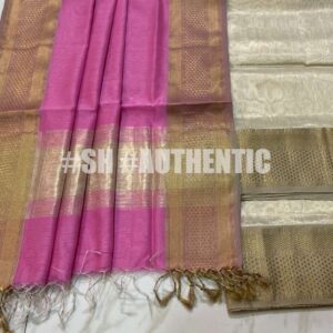 Maheshwari Tissue Top & Dupatta