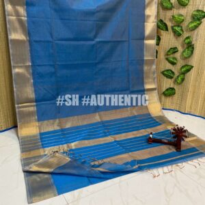 Maheshwari Tissue Zari Line Saree