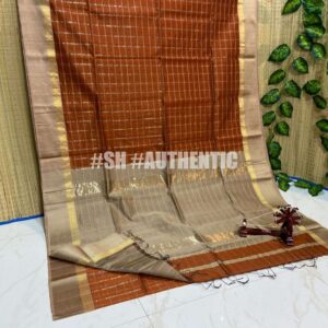 Maheshwari Zari Box Saree