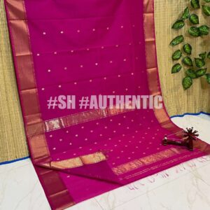 Maheshwari Zari Buti Saree