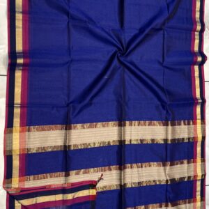 Maheshwari Teen Kila Saree