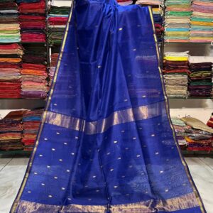 Maheshwari V Zari Border Buti Saree